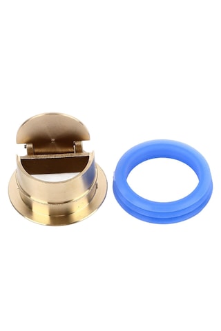 Koku Önleyici Çekvalfli Pirinç Lavabo Banyo Gider Adaptörü - Geri Akış Ve Haşere Engelleyici 32 Mm