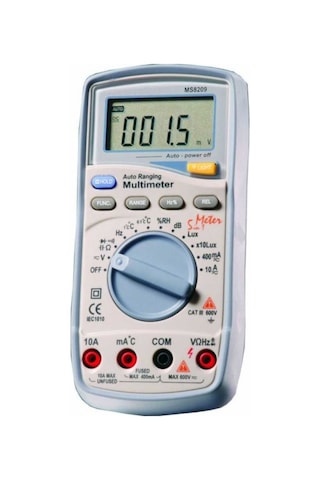 Mastech Ms8209 5 İn 1 Multi Sensörlü Otomatik Dijital Multimetre