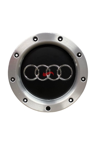 Audi A4 S4 1999 - 2008 Jant Göbek Arması Kapağı Siyah Renk 8d0601165s Adet ı