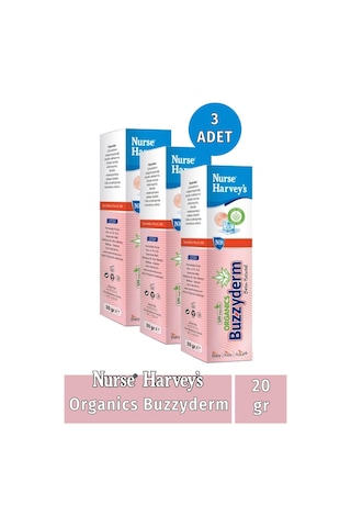 Nurse Harvey's Organics Buzzyderm 3 x 20 G
