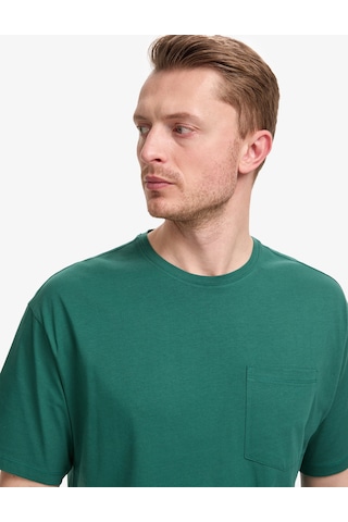 Pierre Cardin Erkek Koyu Yeşil Tişört Basic 50325300-vr079