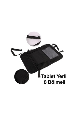 Zhltools Araba Koltuk Arkası Eşya Düzenleyici Organizer Tablet Telefon Tutucu