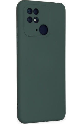 Xiaomi Redmi 10c Kılıf Lansman İçi Kadife Kamera Korumalı Nano Silikon Kılıf