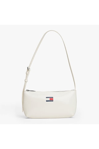 Tommy Hilfiger Kadın Beyaz Omuz Çantası Aw0aw17866-ybı Beyaz