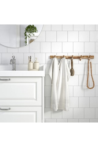 Ikea Storedamm Banyo Askısı 5 Kancalı 60 X 7 X 6 Cm Kahverengi