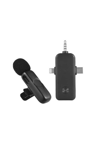 Novahub Profesyonel Kablosuz Lavalier Mikrofon - 2.4ghz, Dsp Gürültü Azaltma, 20m İletim, Telefon/bilgisayar İçin