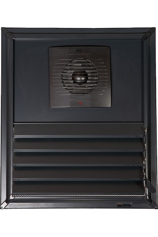 Aspiratörlü - Fanlı Alüminyum Yapıştırma Menfez Antrasit