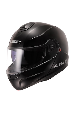 Ls2 Strobe 2 Çene Açılır Güneş Vizörlü Kask Siyah