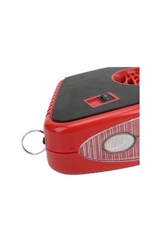 Araç İçi Isıtıcı Fan Led Işıklı Cam Buğu Çözücü Oto Isıtıcı 12v