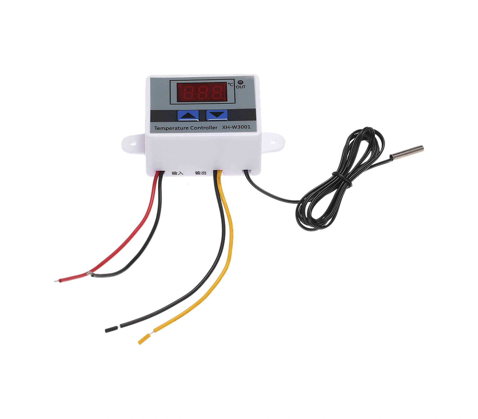 Youmex Xh-w3001 Dijital Mikroişlemci Sıcaklık Kontrolörü -50 C 110 C Akıllı Termostat 12v Plastik Montajlı