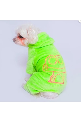 Gedyco Froglet Pembe Nakışlı Yumuşacık Peluş Küçük Irk Köpek Tulumu-21564