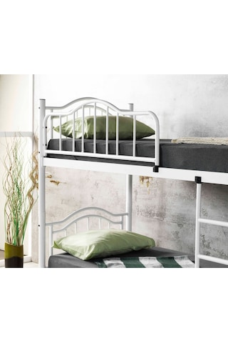 Mobilyabazari Beray Tek Kişilik Ferforje Metal Ranza 90 x 190 CM