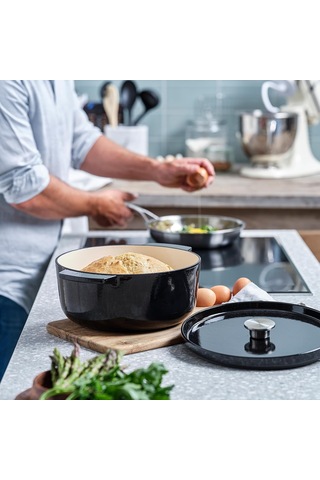 Kitchenaid Cast Iron 26 Cm/5,2 L Kapaklı Tencere, Kaliteli, Sağla Diğer