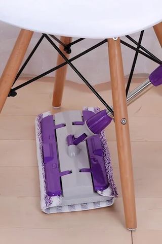 Thentech Bez Takıp Kullanılabilen Mandallı Mop Temizlik Seti Mikrofiber Bez Tak Kullan Mob Seti