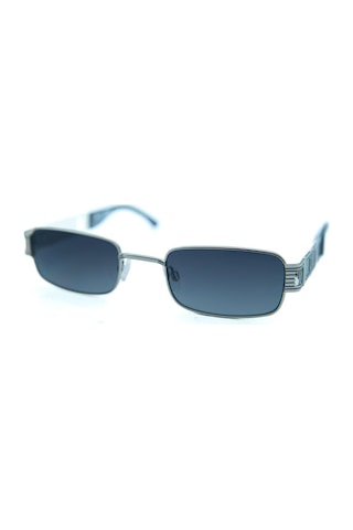 Flirt Fl 967 740g 51 Unisex Dikdörtgen Gri Metal Güneş Gözlüğü Gri