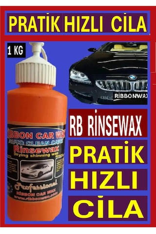 Rb Rinsewax Hızlı Cila - Yağmur Su Kaydırıcı 1 Kg