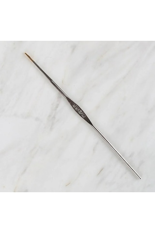 Abarta Yabalı Altın Uçlu Metal Saplı Dantel Tığ Numara Seçenekleri No 10 - 1,1 Mm