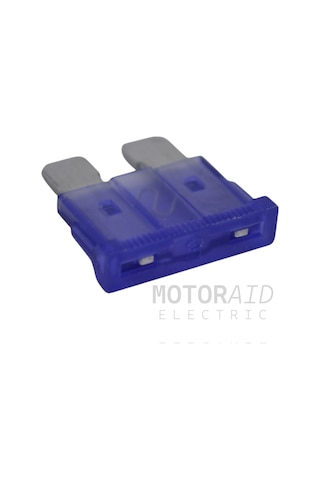 100 Adet 3a Mor Standart Oto Bıçak Sigorta 12v - 32v Dc 3