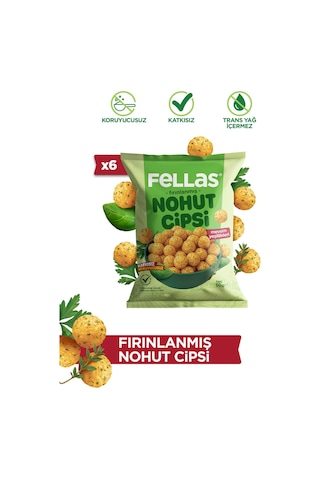 Nohut Cipsi - Mevsim Yeşillikleri 50 G X 6 Adet