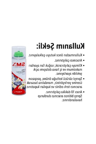 Klima Temizleme Ve Koku Giderici Sprey - 200 Ml Kullanım