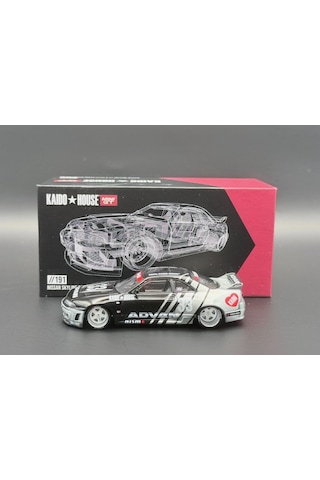 Kaido House Mini Gt Nissan Skyline Gt-r R33 Advan 191 1/64 Chase