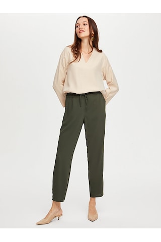 Faik Sönmez Beli Lastikli Comfort Fit Pantolon W26pnt002 Bw26pnt00254 Haki