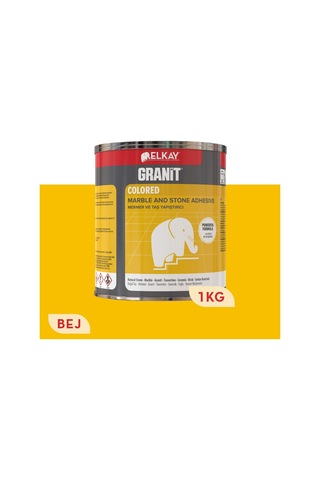 Elkay Mermer ve Granit Yapıştırıcı 1000 GR Bej Elkay Mermer ve Granit Yapıştırıcı 1000 GR Bej