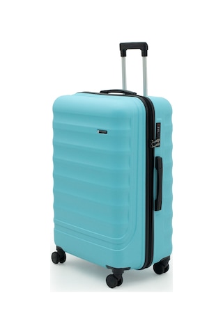 Babil Lüx Abs Büyük Boy Valiz 75 Cm Mavi