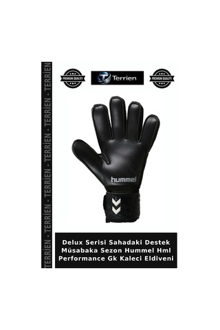 Delux Serisi Sahadaki Destek Müsabaka Sezon Hummel Hml Performance Gk Kaleci Eldiveni Çok Renkli