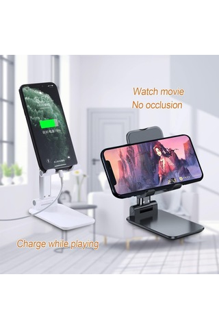Lexroo Ht-2121 Katlanabilir Telefon Ve Tablet Standı Ayarlanabilir Taşınabilir Elektronik Cihaz