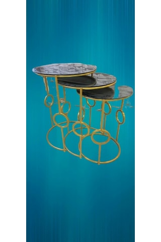 Zigon Zlf Hlkalı Siyah Düz Temper Cam Tabla Metal Transmisyon Go