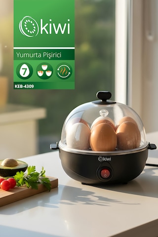 Kiwi KEB-4309 7 Yumurtalık Yumurta Pişirici
