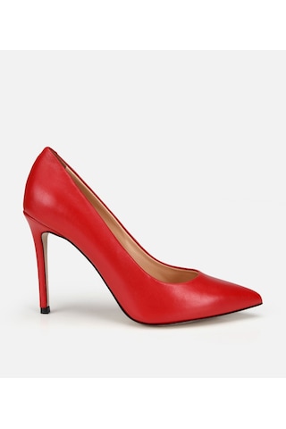 Hotiç Kadın Deri Kırmızı Yüksek Topuklu Stiletto 01ayh322810a750 01ayh322810a750