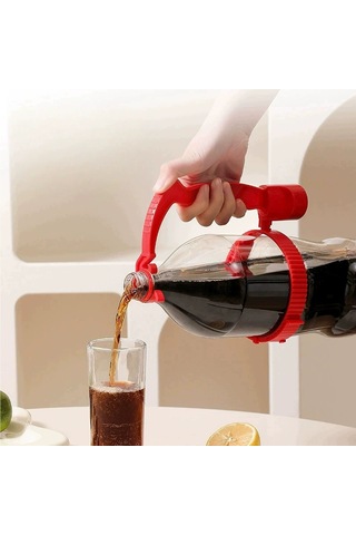 Wezone Küçük Büyük Flaşlar İçin Çok Amaçlı Pp+tpe El Tutucu - Akış Kontrolü, Şişe Açıcı Ve Mutfak/outdoor Kullanıma Uygun Kırmızı Kırmızı