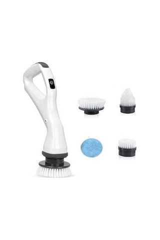 Createtech Zemin Yyc-oı Temizleme Temizleme Makinesi Fonksiyonlu Fırçası Elektrikli Döner Çok Akülü Pj