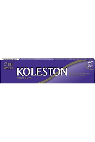 Koleston Tüp Boya 50 Ml - 6.7 Çikolata Kahve + 20 Vol Oksidan Peroksit