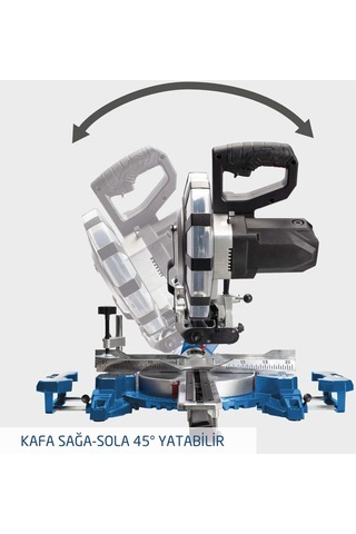 Scheppach HM216SPX 2000 W Gönye Kesme Makinesi 210 MM