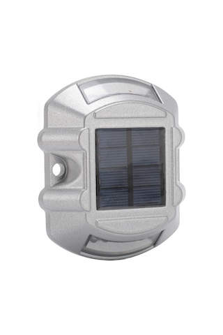 Yaozixa Alüminyum Güneş Enerjili Yol Tako Lambası - Yeşil Led, 800m Görünürlük, Ip68 Su Geçirmez, 8-10 Saat Çalışma Süresi