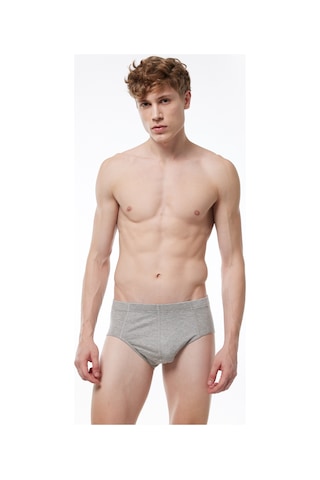 Malabadi Erkek Gri 2 Li Paket Modal Slip Külot 053 Grimelanj