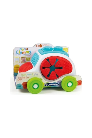 17315 Baby Clementoni. Soft Clemmy - Yumuşak Blok Duyusal Araba /