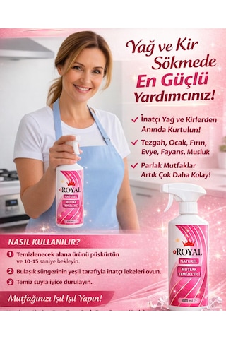 Mutfak Temizleyici Tekli