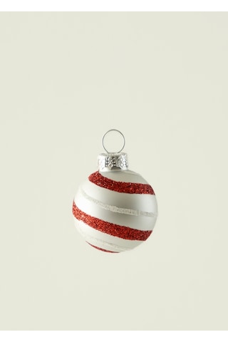 Bella Maison Christmas Mini Ball Dekoratif Süs Kırmızı 19x15x4 Cm