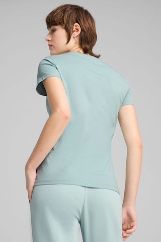 Puma Kadın Ess Elevated Kısa Kol T-shirt - 69089467 Mavi