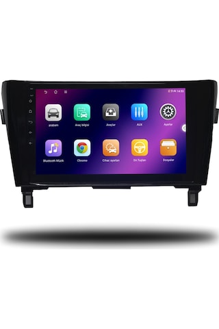 Caros Nissan Qashqai 2013-2021 Uyumlu Android Multimedya 6gb Ram 128gb Hafıza 10"