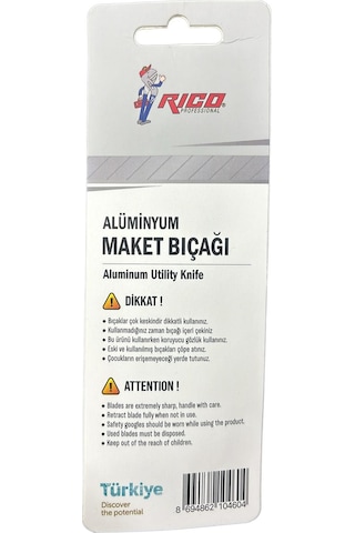 Alüminyum Maket Bıçağı Küçük