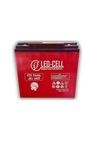 Leo-cell 6'lı 12v 24 Ah Japon Teknolojisi 7 Kg Elektrikli Motorsiklet Aküsü 2024 Üretimi