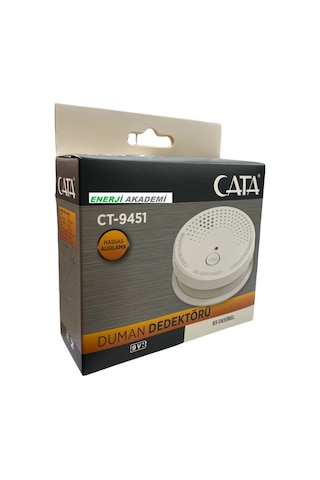 Cata 9v Pilli Duman Dedektörü Ct-9451