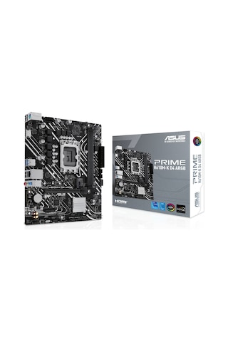 Asus Prime H610M-K D4 ARGB Intel H610 5600 MHz (OC) DDR4 LGA1700 mATX Anakart