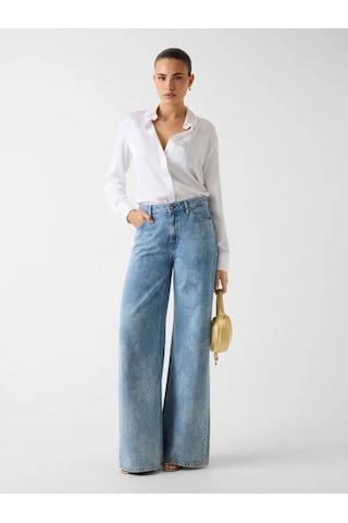 Guess Bellflower Kadın Mavi Jeans W6ra82d3y0h-cmsp Mavi