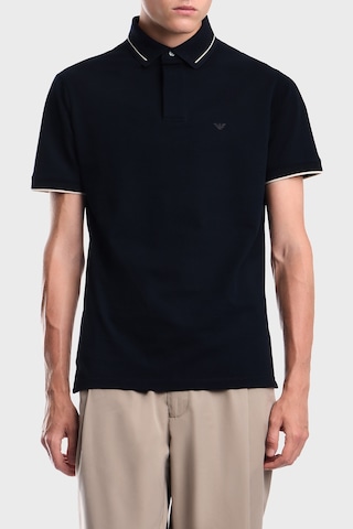 Emporio Armani % 100 Pamuk Regular Fit Düğmeli Polo Erkek Polo Em006625 Af12955 Ub118 Lacivert